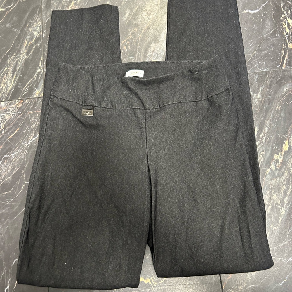 LISETTE dark grey Straight Leg Pants